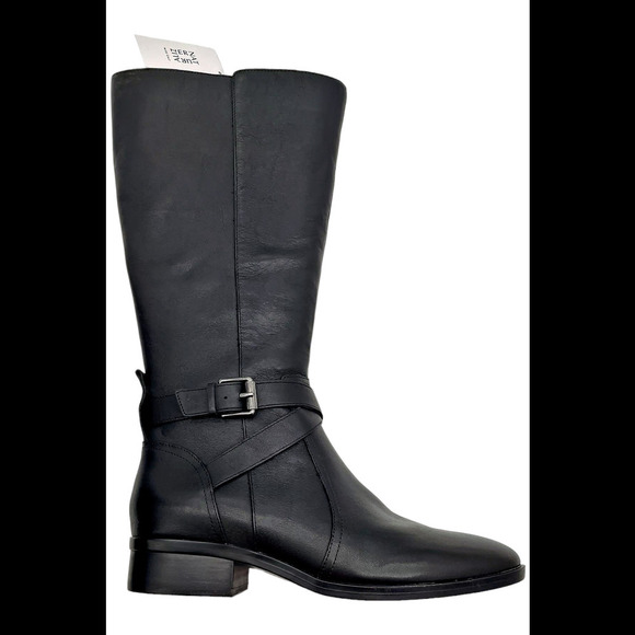 Naturalizer Rena Wide Calf Riding Boots Black - E - Picture 1 of 2